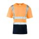 Koszulka z pasami odblaskowymi BRIXTON FLASH 50-50 160g - pomarańczowy
