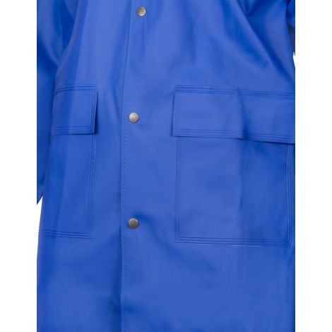 Płaszcz wodoochronny model 106 - niebieski - 4