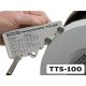 Osprzęt ustawczy do noży tokarskich, zapewniający dokładne wykonanie kształtu i kąta ostrza TTS-100