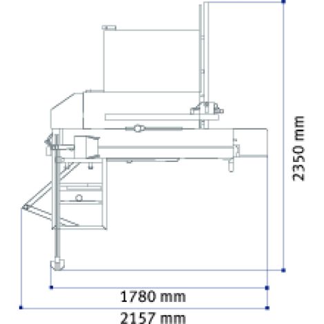 Mała piła panelowa Minimax SC 2C z jednostką punktującą Holzkraft kod: 5504215VR - 5