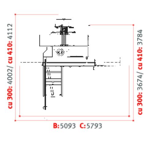 Urządzenie wieloczynnościowe do obróbki drewna 4 w 1 SCM minimax  cu 300c F 23 N TERSA Holzkraft kod: 5500309 - 7