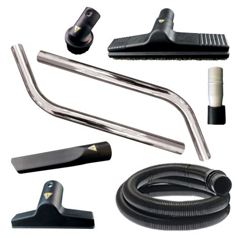 Zestaw węża i dyszy, antystatyczny Ø 38 / 32 mm do odkurzacza flexCAT 130 ATEX Cleancraft kod: 7013380