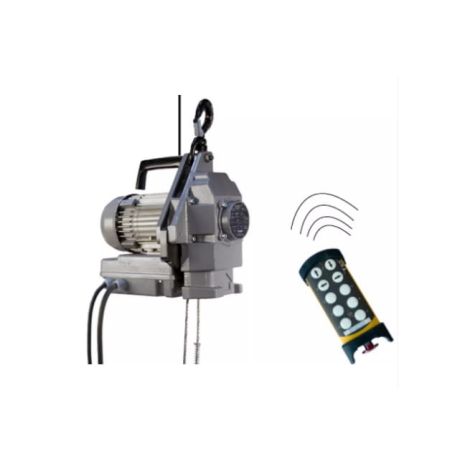 Elektryczny wciągnik linowy MINIFOR TR55 230V ze sterowaniem radiowym 433 Mhz,  Tractel kod: 286879