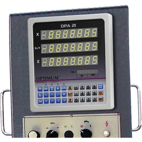 Profesjonalna wielofuncyjna wiertarko-frezarka z mechanicznie bezstopniowo regulowanym napędem OPTImill MF 4-B Optimum kod: 3348340 - 2