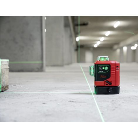 Zestaw laser 3-płaszczyznowy z zasięgiem do 70 m średnica (140m z detektorem) + akumulator + uchwyty ścienne + walizka - LINO L6G Leica kod: 912971 - 3