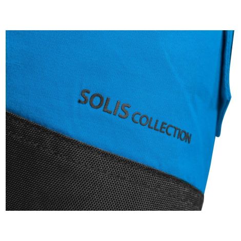 Męskie spodnie robocze z trwałego elastycznego materiału CXS Solis Flex Canis  wariant skrócony rozmiar 170-176 cm kolor niebiesko-czarne - 12