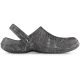 Lekkie komfortowe klapki z materiału Eva z perforowaną częścią górną unisex CXS Trend Canis kolor czarny marmur - 5