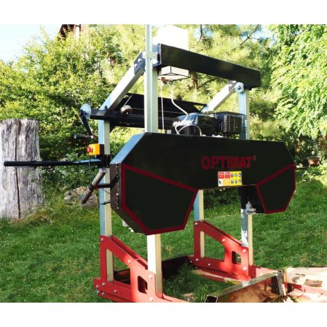 Trak taśmowy spalinowy Timberland o wymiarach toru 4000 x 1030 mm Optimat kod: TMG 790S - 2
