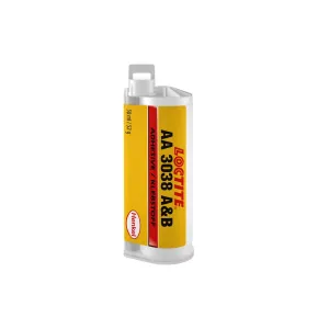 Dwuskładnikowy klej akrylowy do klejenia poliolefin 50 ml - AA 3038  Loctite kod: 1420880