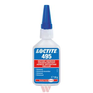 Loctite 495 50 g - Uniwersalny klej cyjanoakrylowy (błyskawiczny) kod: 246582