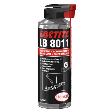 LOCTITE LB 8011 - 400 ml Smar do łańcuchów, do 250 °C spray kod: 2385332
