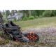 Sandały robocze trekkingowe lekkie przewiewne czarno-pomarańczowe Lahti Pro L30610 - 5