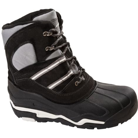 Śniegowce buty zimowe zamszowe czarno-szare OXFORD Lahti Pro L30805 - 2