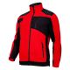 Bluza polarowa robocza ze wzmocnieniami czerwono-czarna ring-spun L40115 - 2