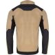 Bluza polarowa robocza ze wzmocnieniami beżowo-czarna ring-spun L40119 - 5