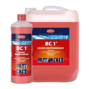 BC-1 Sanitärreiniger SAUER (kwaśny) Płyn do mycia urządzeń sanitarnych - 10l Eilfix kod: 218/10