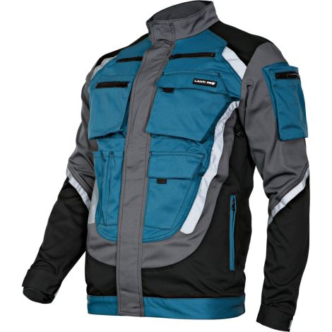 Bluza robocza z odblaskami turkusowo-szara Lahti Pro L40403