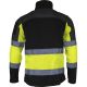Kurtka robocza ostrzegawcza czarno-żółta slim fit Lahti Pro L40411 - 3