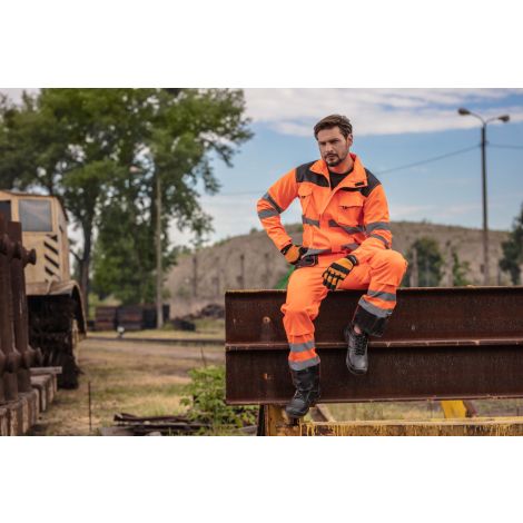 Bluza ostrzegawcza robocza pomarańczowa Lahti Pro L40417 - 2