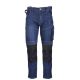 Spodnie jeansowe robocze z dodatkiem stretchu i wzmocnieniami slim fit Lahti Pro L40510 - 2