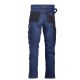 Spodnie jeansowe robocze z dodatkiem stretchu i wzmocnieniami slim fit Lahti Pro L40510 - 3
