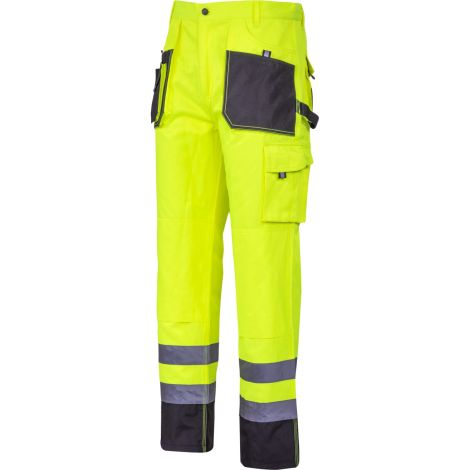Spodnie robocze ostrzegawcze żółte Lahti Pro L40525