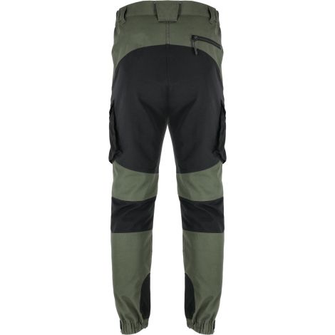 Spodnie robocze zielono-czarne Stretch Line Lahti Pro L40538 - 2