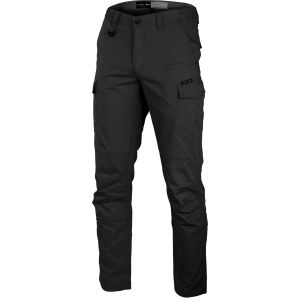 Spodnie bojówki robocze ze wzmocnieniami czarne slim fit Lahti Pro L40546