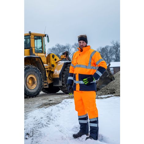 Kurtka robocza ostrzegawcza zimowa pomarańczowa Lahti Pro L40906 - 2