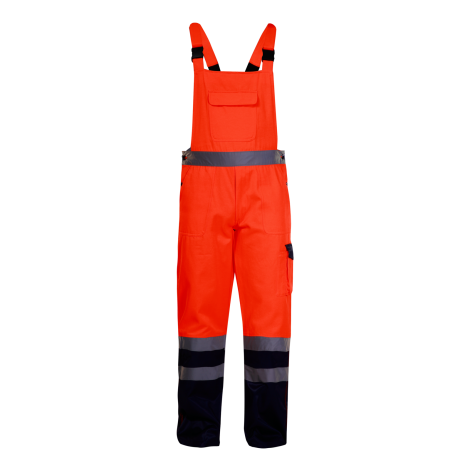 Ogrodniczki robocze ostrzegawcze pomarańczowe Lahti Pro L41104