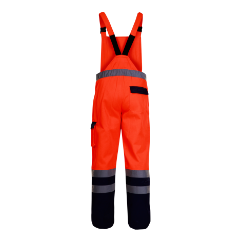 Ogrodniczki robocze ostrzegawcze pomarańczowe Lahti Pro L41104 - 2