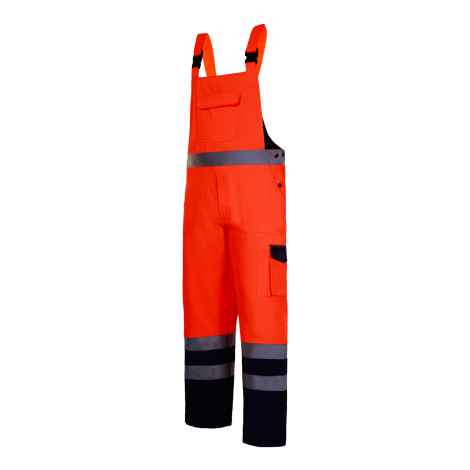 Ogrodniczki robocze ostrzegawcze pomarańczowe Lahti Pro L41104 - 3