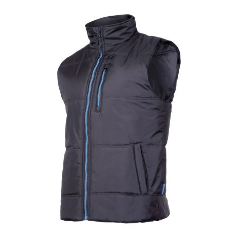 Bezrękawnik ocieplany czarno-niebieski Lahti Pro L41308