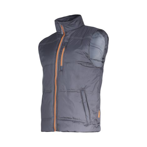 Bezrękawnik ocieplany szaro-pomarańczowy Lahti Pro L41309 - 3