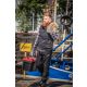 Bezrękawnik ocieplany wodoodporny softshell czarno-czerwony Lahti Pro L41310 - 4