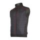 Bezrękawnik ocieplany wodoodporny softshell czarno-czerwony Lahti Pro L41310 - 2