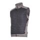 Bezrękawnik ocieplany wodoodporny softshell czarny-khaki Lahti Pro L41311 - 2