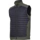 Bezrękawnik ocieplany wodoodporny softshell czarno-zielony Lahti Pro L41318 - 2