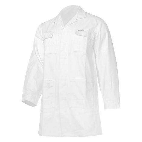 Fartuch roboczy ochronny 100% bawełniany biały Lahti Pro L41603