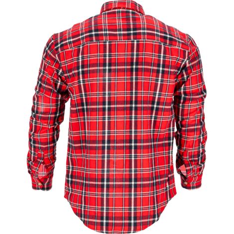 Koszula flanelowa w kratę czerwona Lahti Pro L41803 - 2