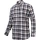 Koszula flanelowa w kratę szaro-czarna Lahti Pro L41804 - 2