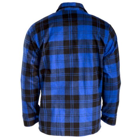 Koszula flanelowa w kratę granatowa Lahti Pro L41809 S - 2