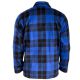 Koszula flanelowa w kratę granatowa Lahti Pro L41809 S - 3
