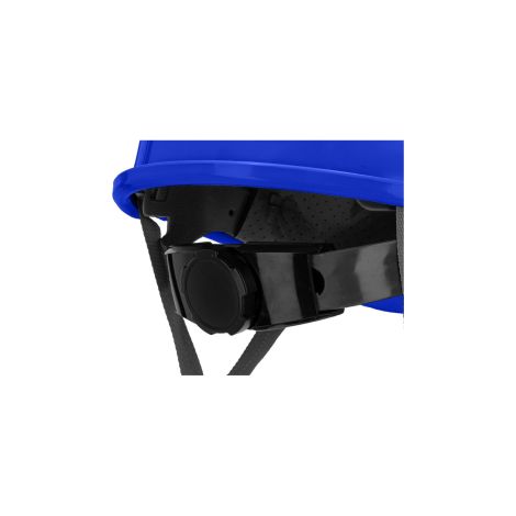 Hełm/kask ochronny wentylowany czteropunktowy regulowany kategoria II Lahti Pro L1041001 niebieski - 3