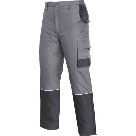 Spodnie robocze zimowe rip-stop szare Lahti Pro L41015 XL