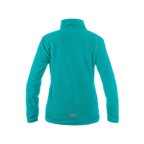Bluza damska polarowa na zamek CXS Granby Canis kolor turkusowo-zielony - 2