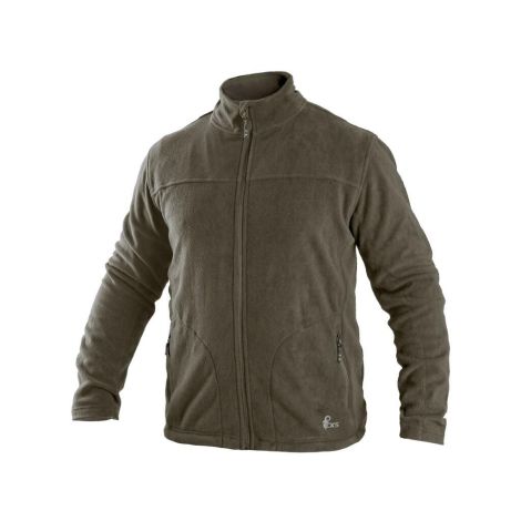 Bluza męska polarowa na zamek CXS Granby Canis kolor khaki