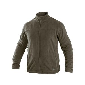 Bluza męska polarowa na zamek CXS Granby Canis kolor khaki