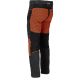 Spodnie dekarskie odporne na rozdarcia i przetarcia z dodatkiem stretchu 4-way elastic czarno-pomarańczowe Lahti Pro L40549 - 6