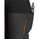 Spodnie dekarskie odporne na rozdarcia i przetarcia z dodatkiem stretchu 4-way elastic czarno-pomarańczowe Lahti Pro L40549 - 14